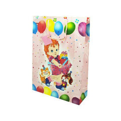 bday xl gift bag 1348 pnk ( Case of 36 )
