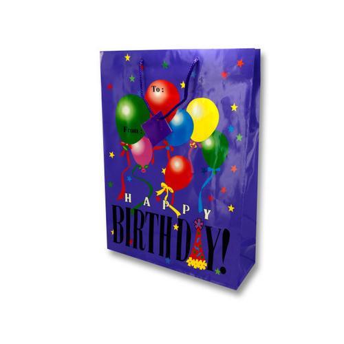 bday xl gift bag 10004 ( Case of 48 )