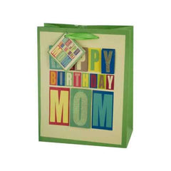 Medium Block Letter Birthday Gift Bag ( Case of 24 )